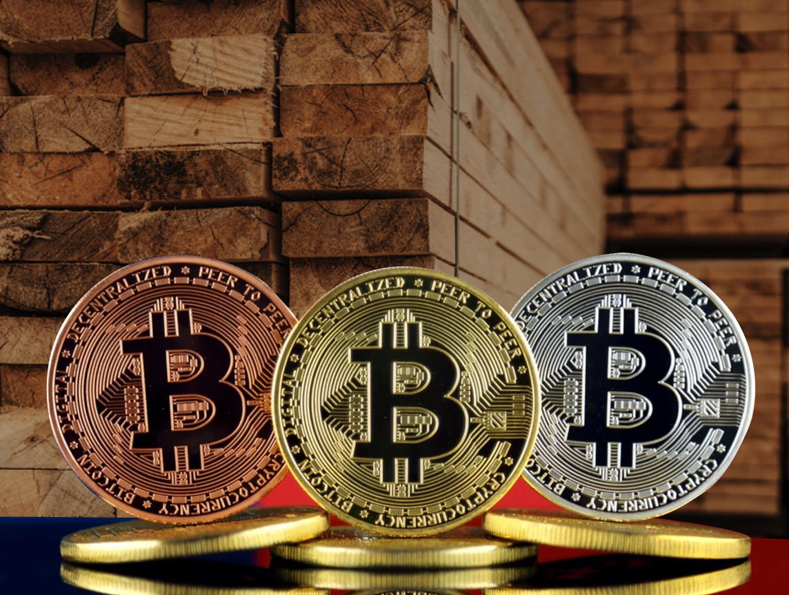 purchase timber with bitcoin