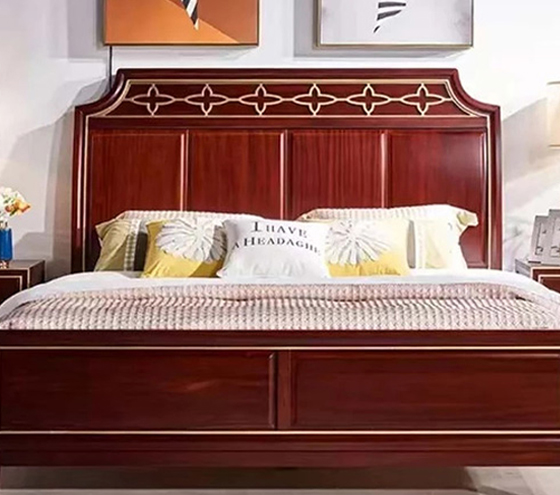 sapele wood bed